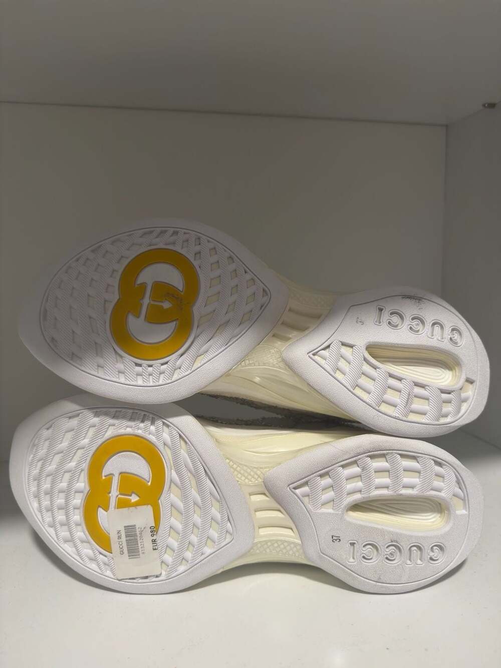 Gucci Sneaker 'GG Crystal - White' - WMNS SIZE 7 US - Picture 5 of 6